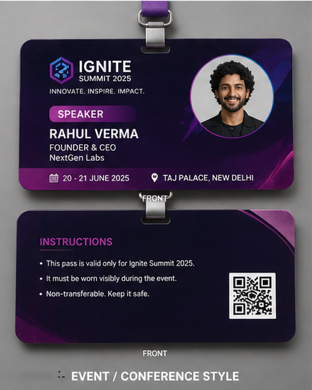 ID Card Sample 4